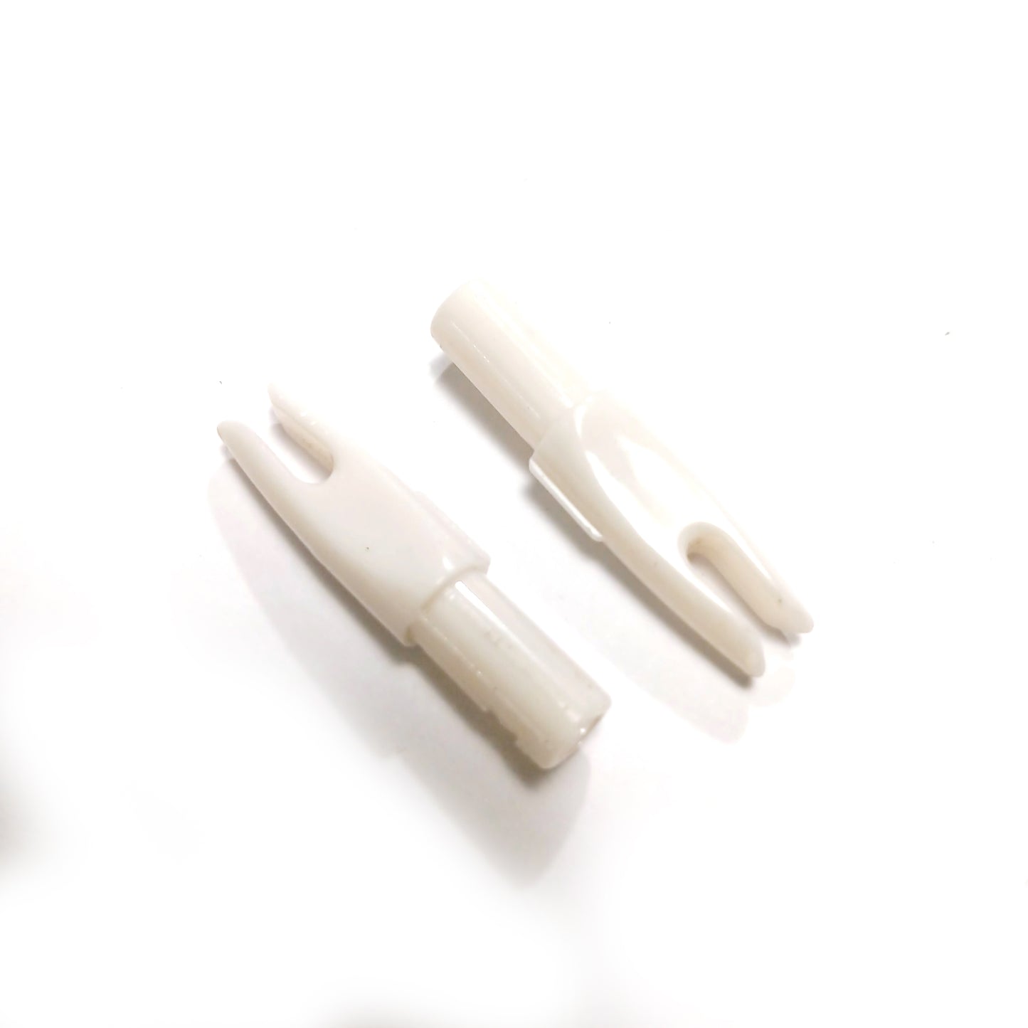 Plastic Nocks 0.246" White