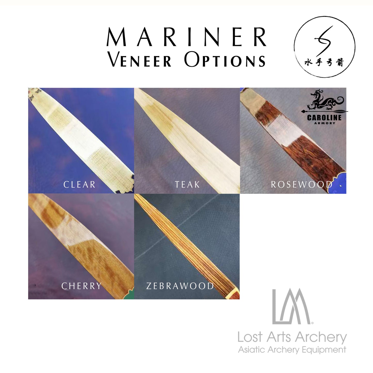 Mariner Ming Moon I Laminated Bow (Custom Order)