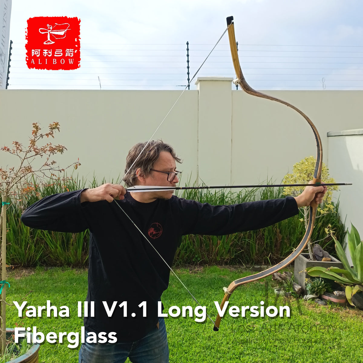 Yarha III Long Size "Tondo Jafaku" Fiberglass Imperial Manchu Bow