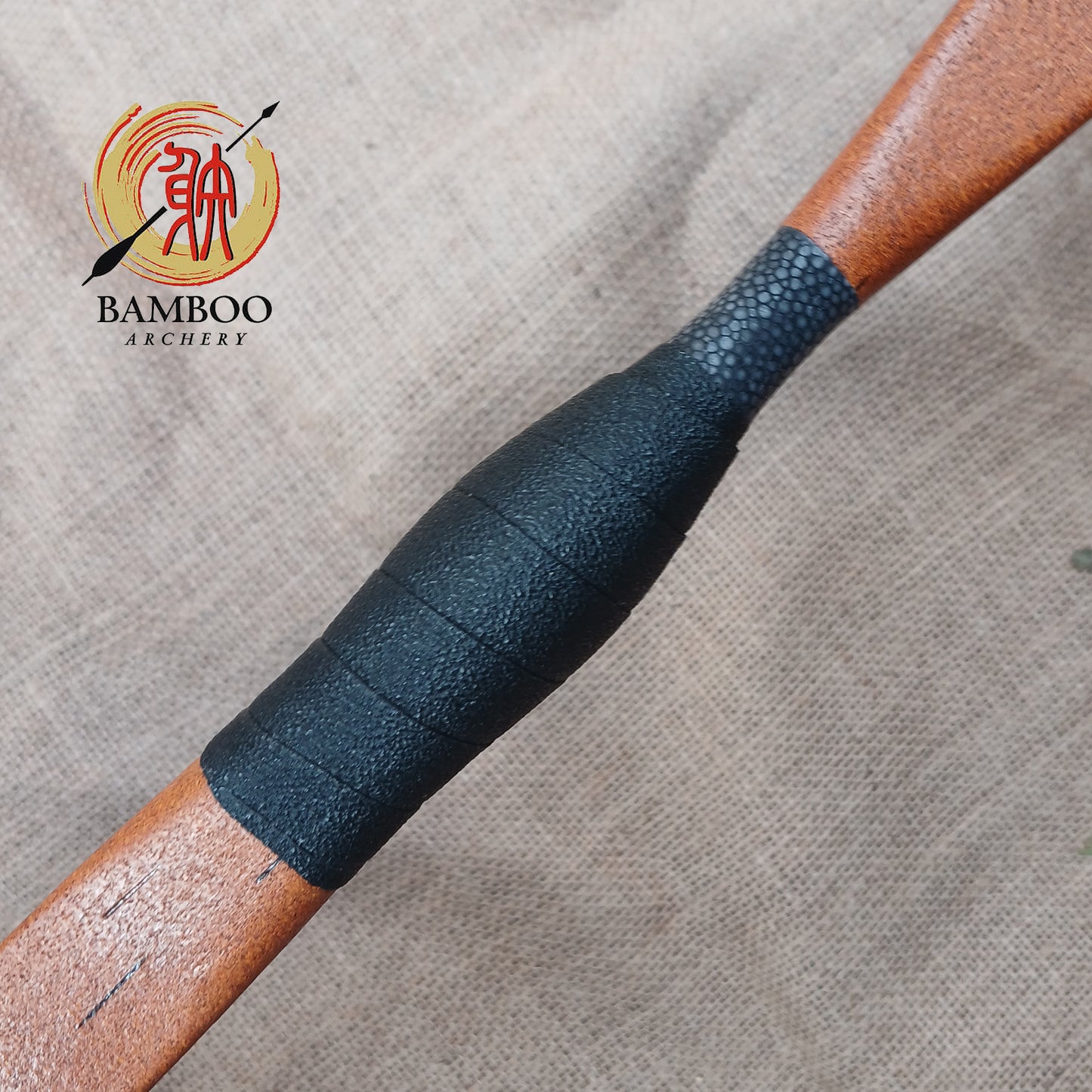 The Asymmetric Jotoman-X bow from Bamboo Archery 30#@28" Bent Fiberglass Bow