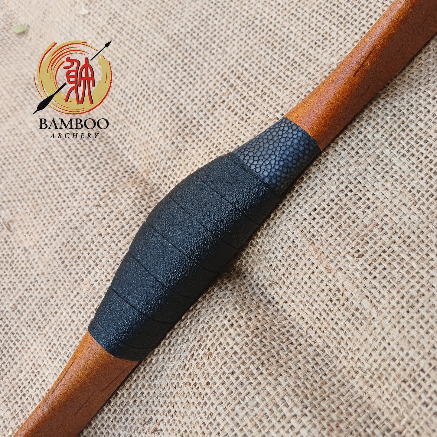 The Asymmetric Jotoman-X bow from Bamboo Archery 30#@28" Bent Fiberglass Bow