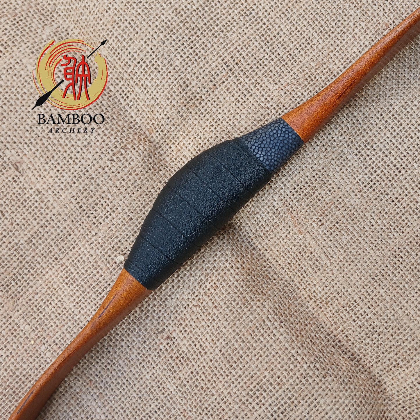 The Asymmetric Jotoman-X bow from Bamboo Archery 30#@28" Bent Fiberglass Bow