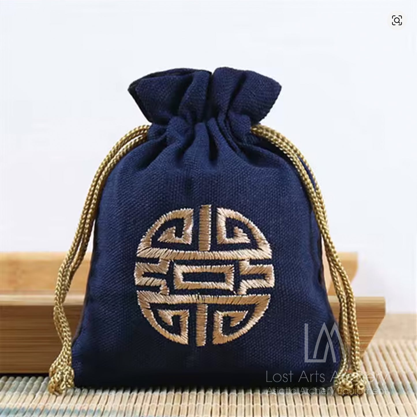 Chinese Cotton Jute Pouches for Thumb Rings
