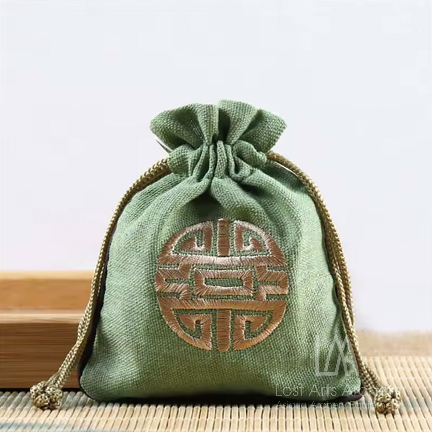 Chinese Cotton Jute Pouches for Thumb Rings