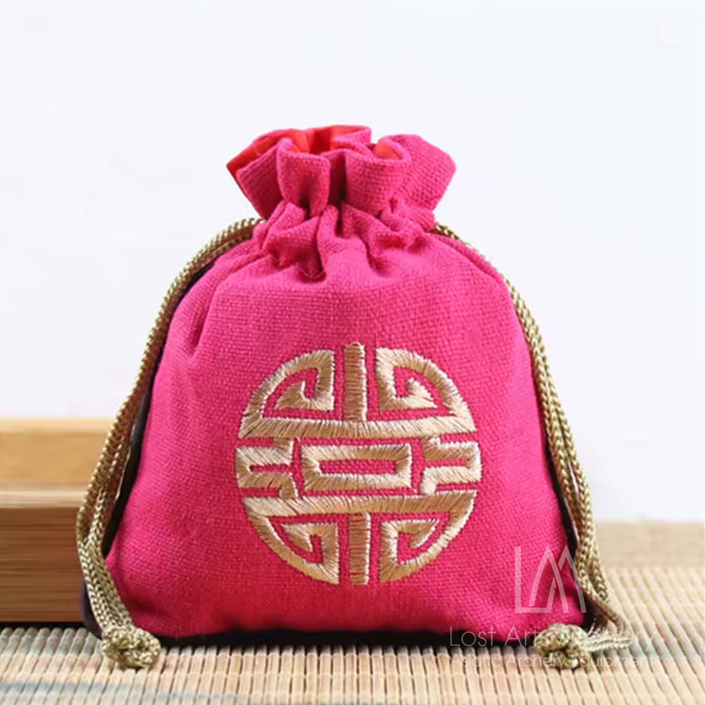 Chinese Cotton Jute Pouches for Thumb Rings
