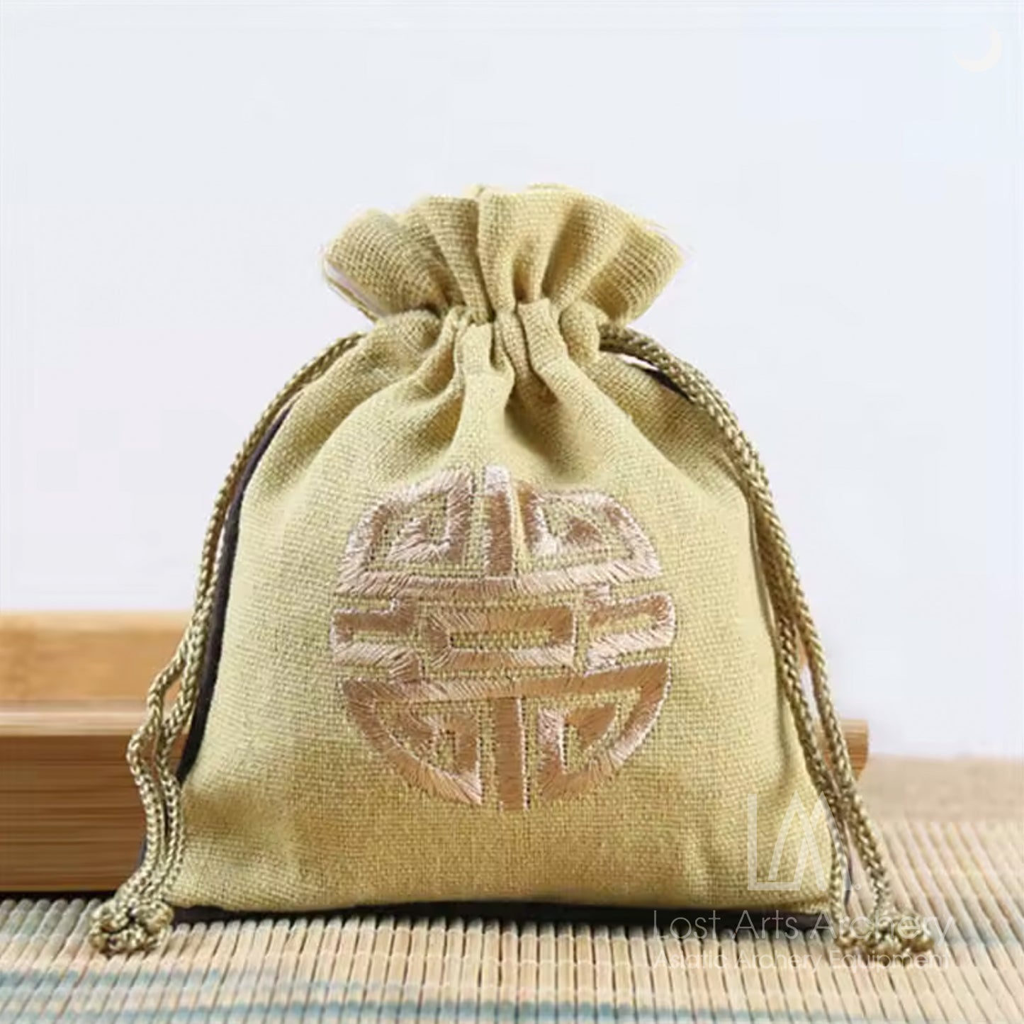 Chinese Cotton Jute Pouches for Thumb Rings