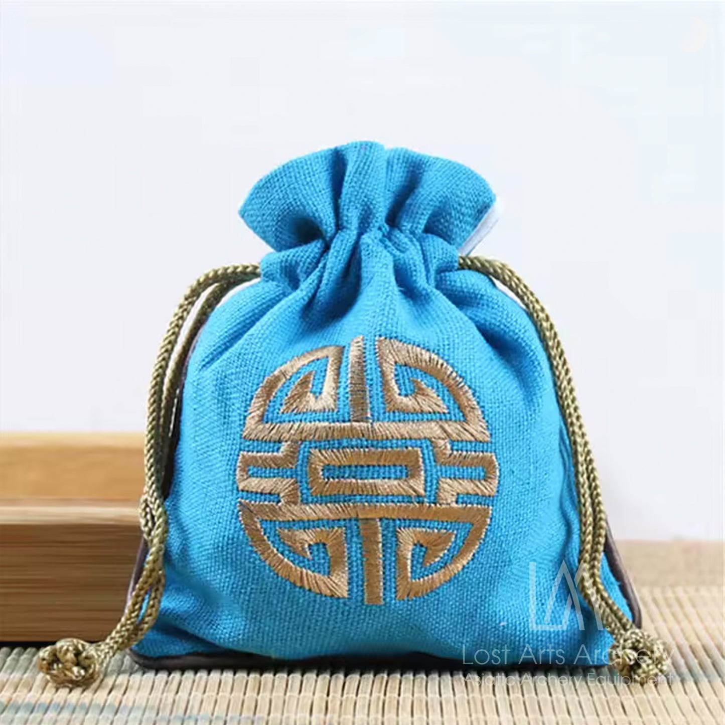 Chinese Cotton Jute Pouches for Thumb Rings