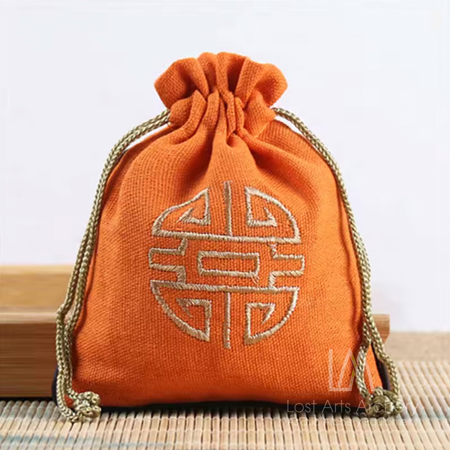 Chinese Cotton Jute Pouches for Thumb Rings