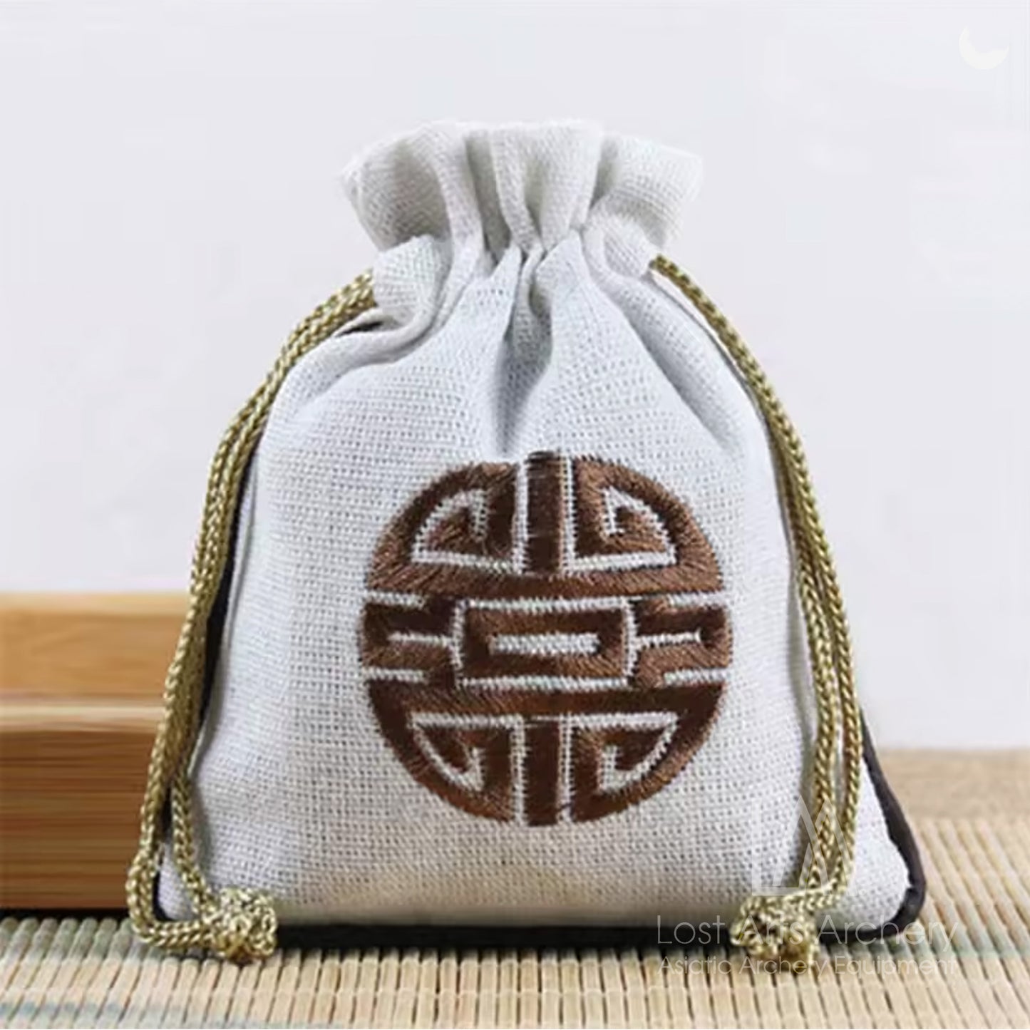 Chinese Cotton Jute Pouches for Thumb Rings