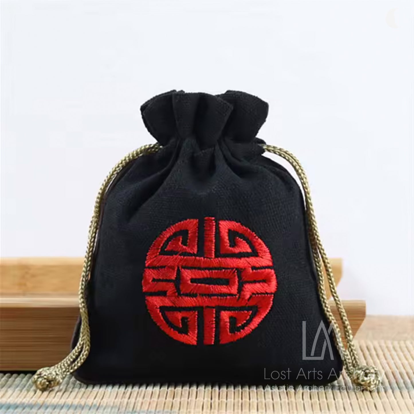 Chinese Cotton Jute Pouches for Thumb Rings