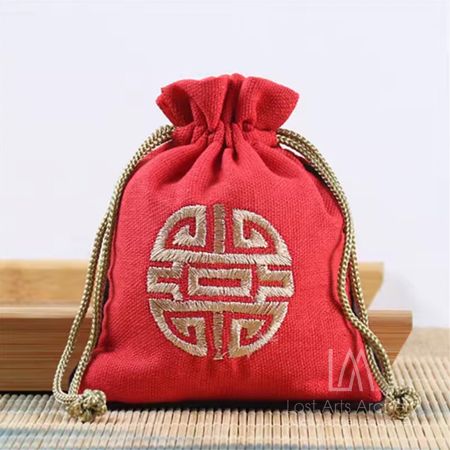 Chinese Cotton Jute Pouches for Thumb Rings