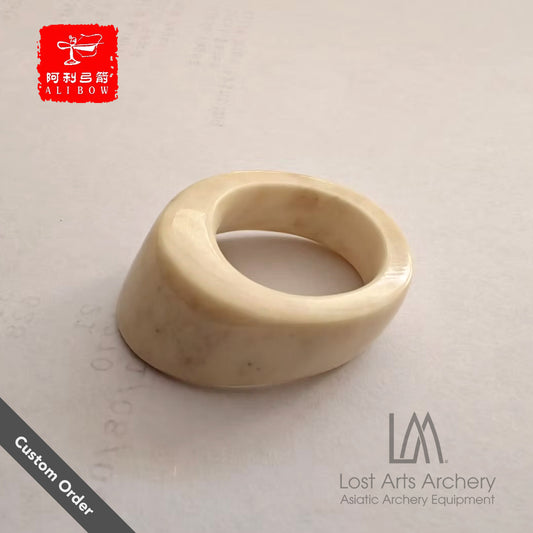 Ali Bow Horse Archer Thumb Ring (Custom Order)