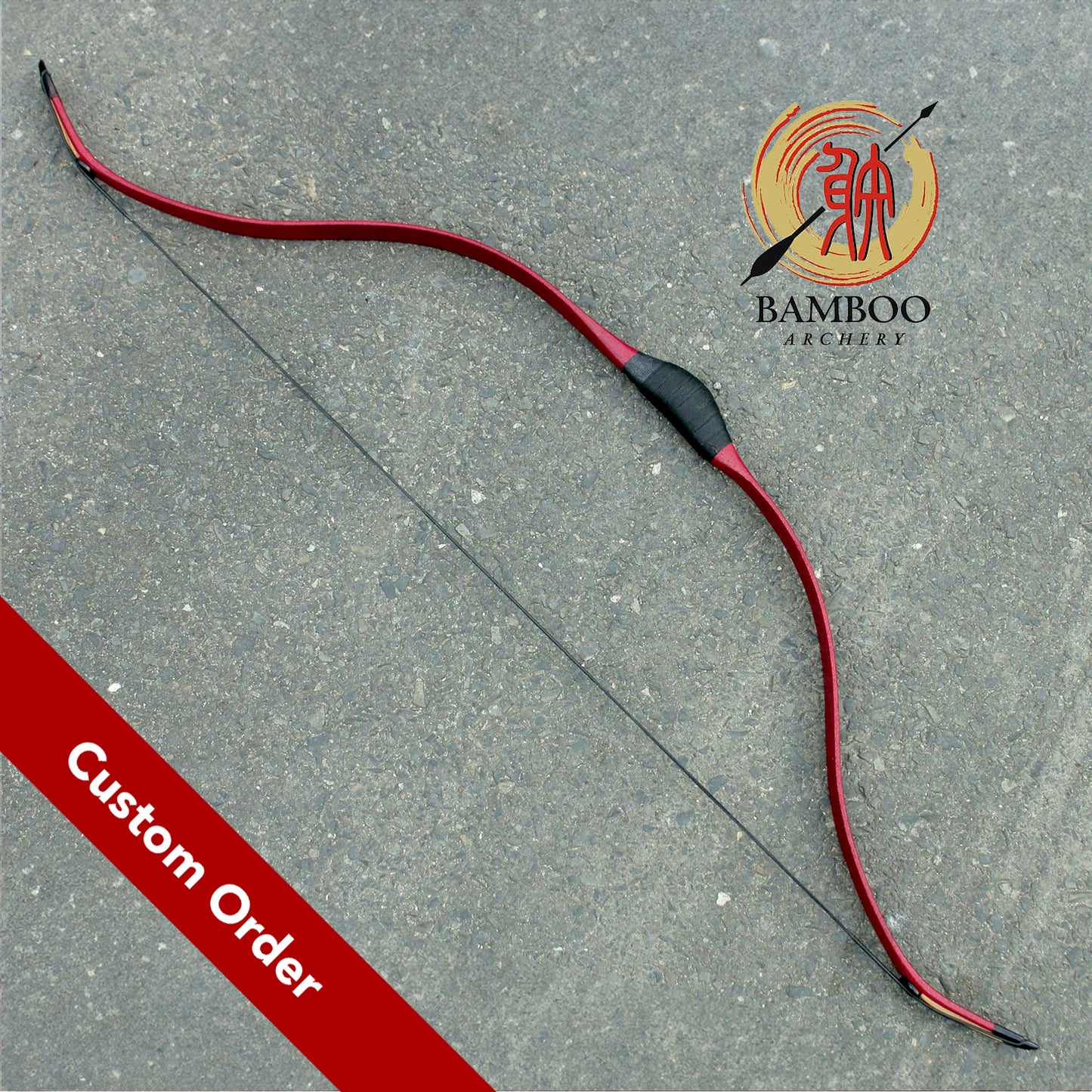 Bamboo Archery Asymmetric Jotoman Fiberglass Bow (Custom Order)