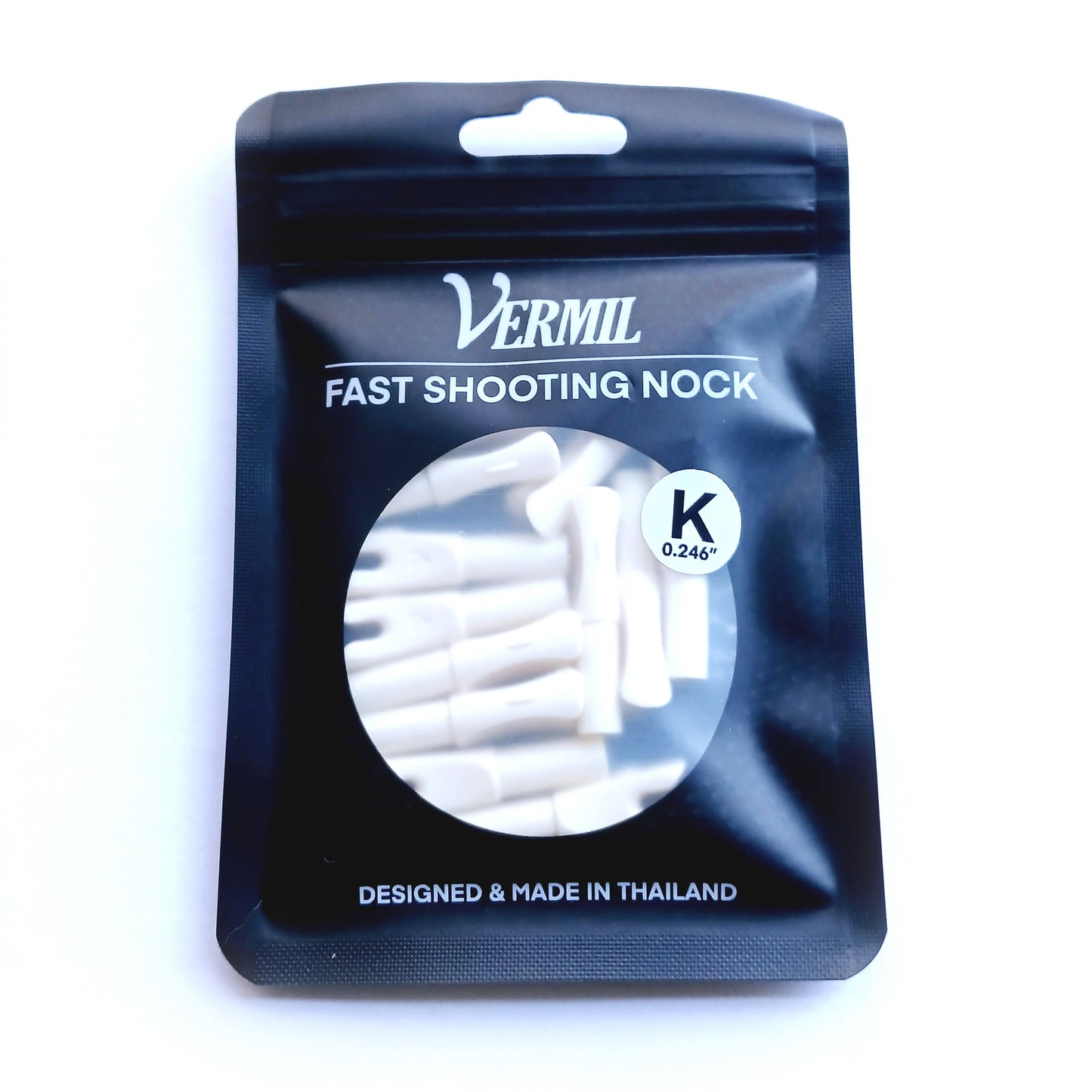 K-Nocks 0.246" Ivory- 12 Pack