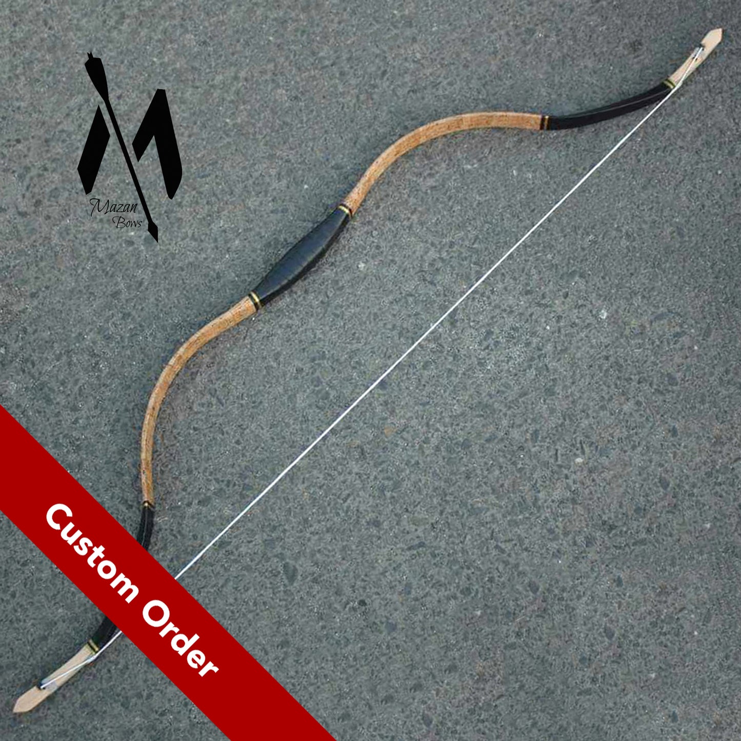 Mazan Mongol Historical Fiberglass Bow (Custom Order Only)