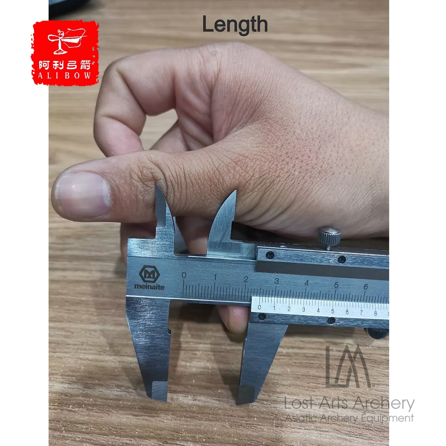 Ali Bow Ming Style Hybrid Lipped Thumb Ring