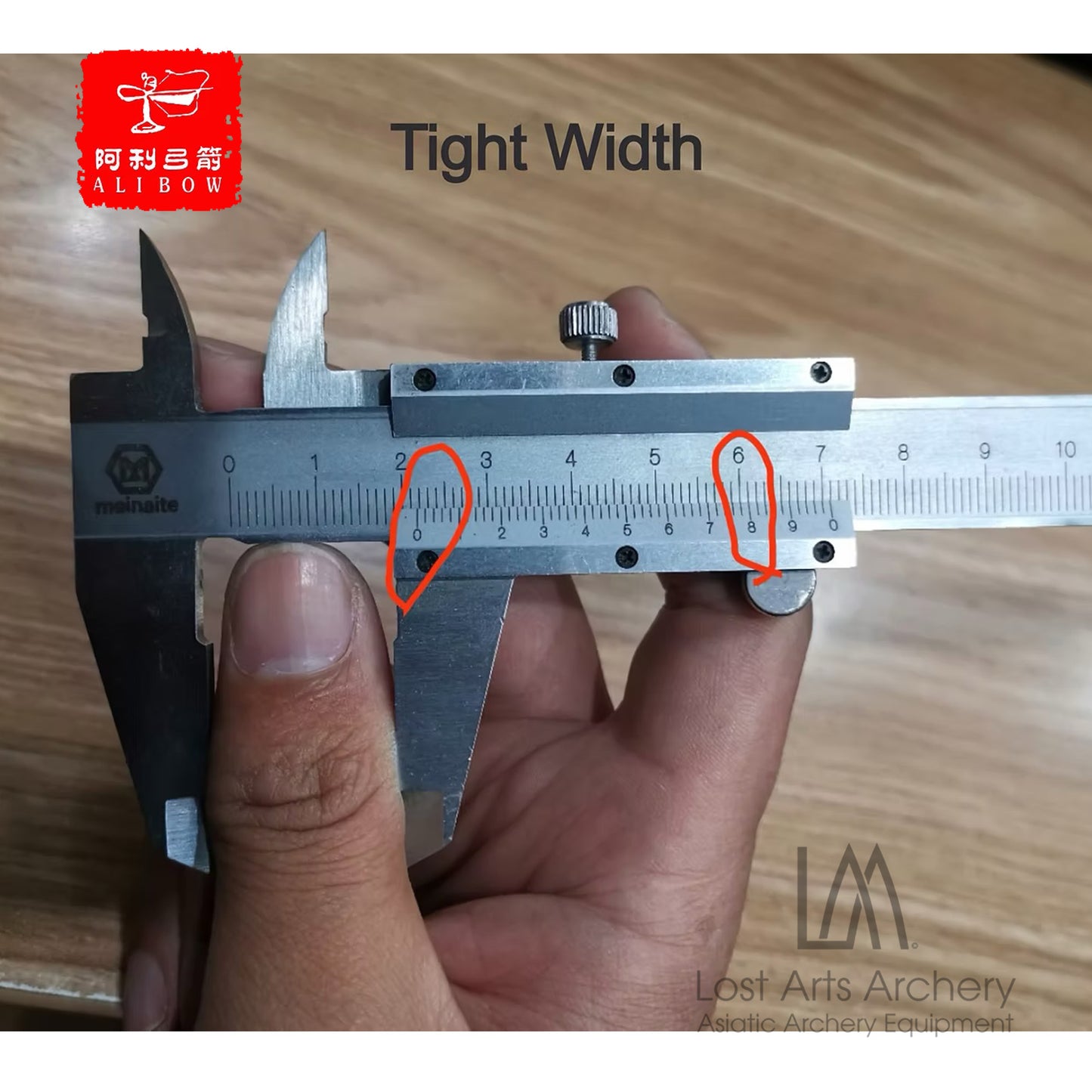 Ali Bow Ming Style Hybrid Lipped Thumb Ring