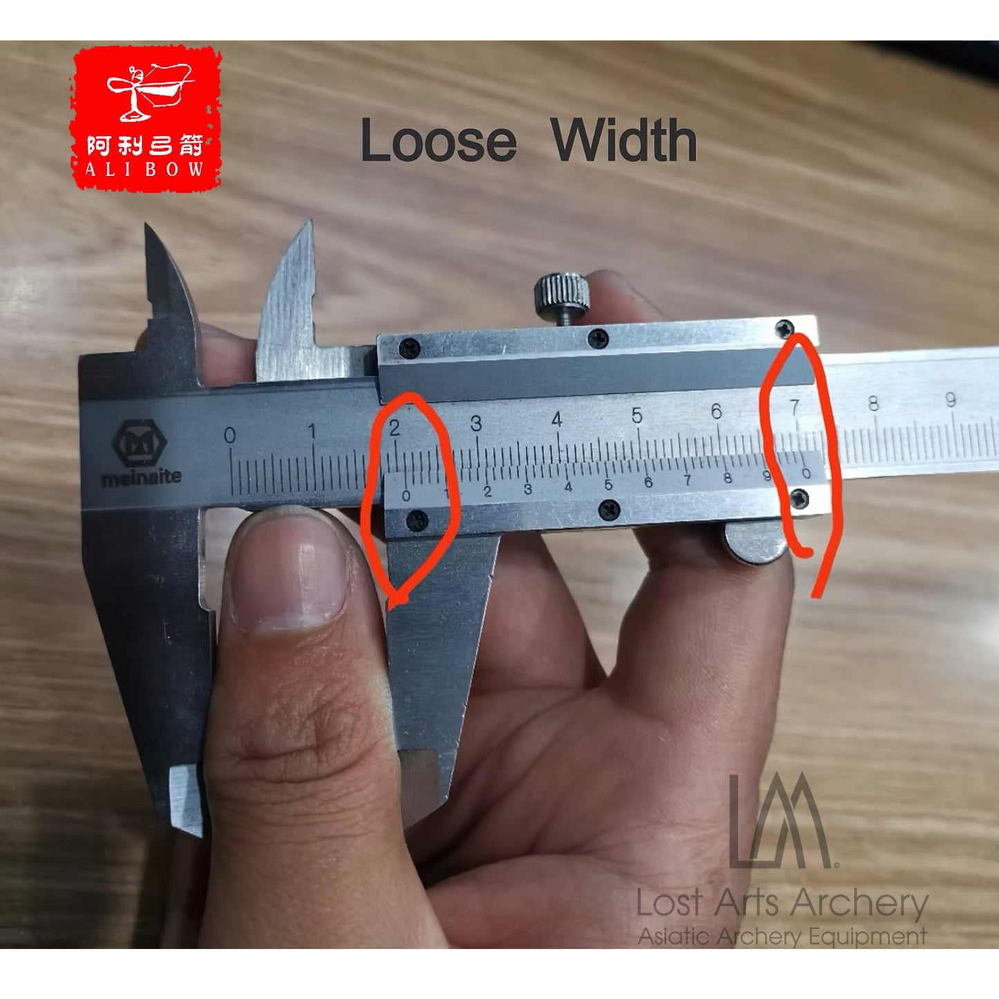 Ali Bow Ming Style Hybrid Lipped Thumb Ring