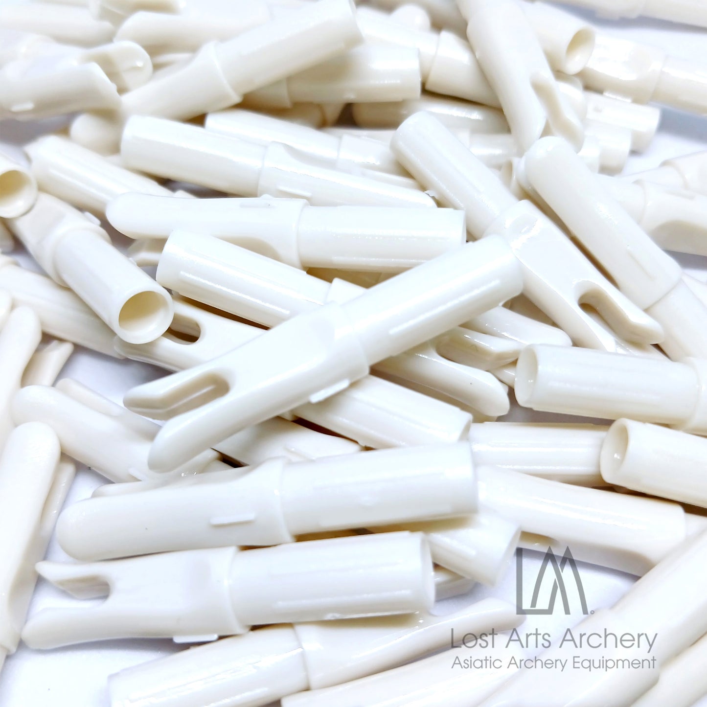 Plastic Speed Nocks 0.246" White