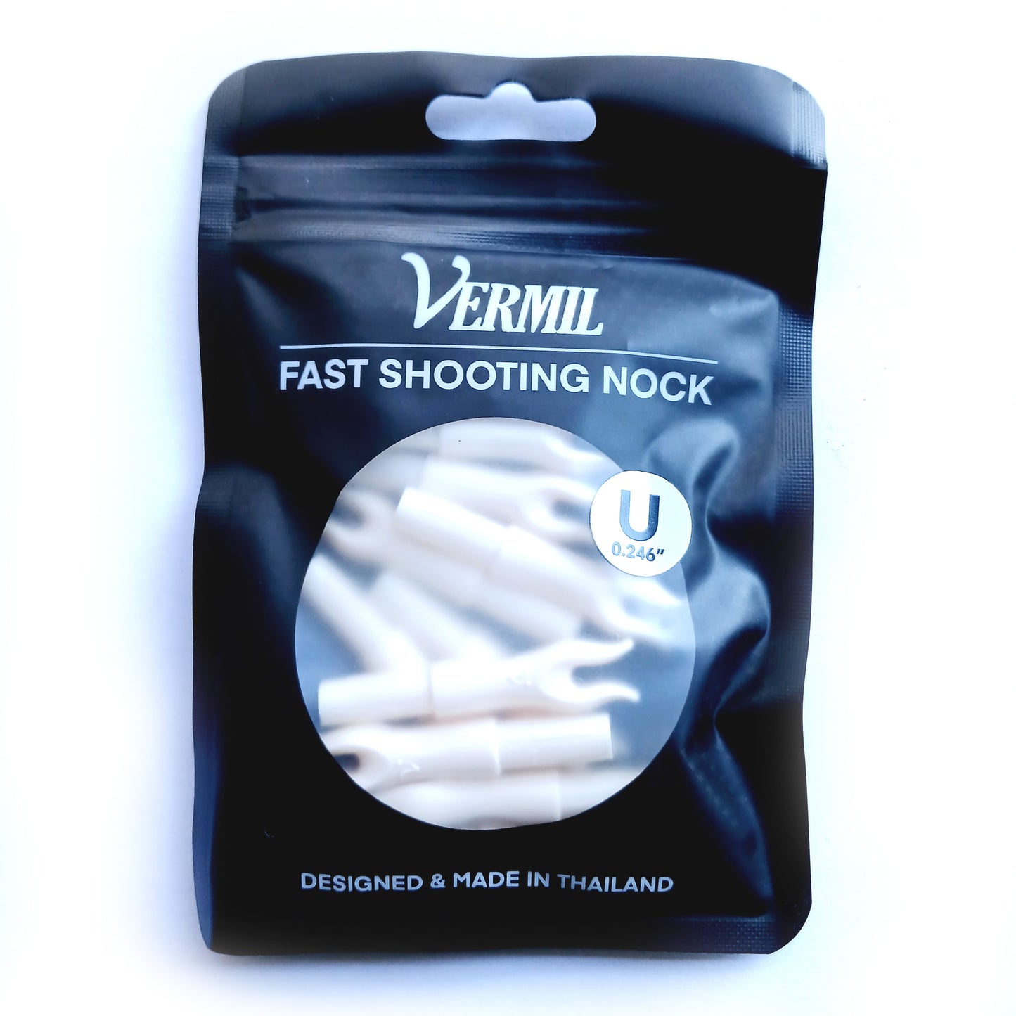 U-Nocks 0.246" Ivory - 12 Pack