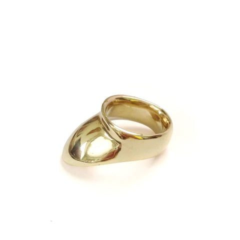 Classic Brass Thumb Ring