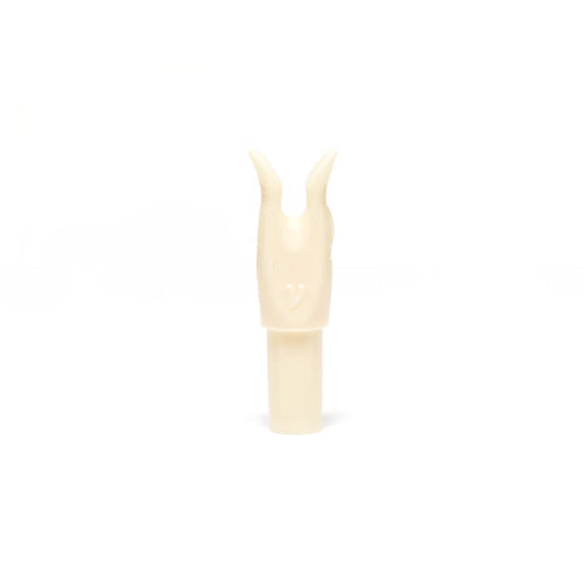 Y-Nocks 0.246" Ivory - 12 Pack