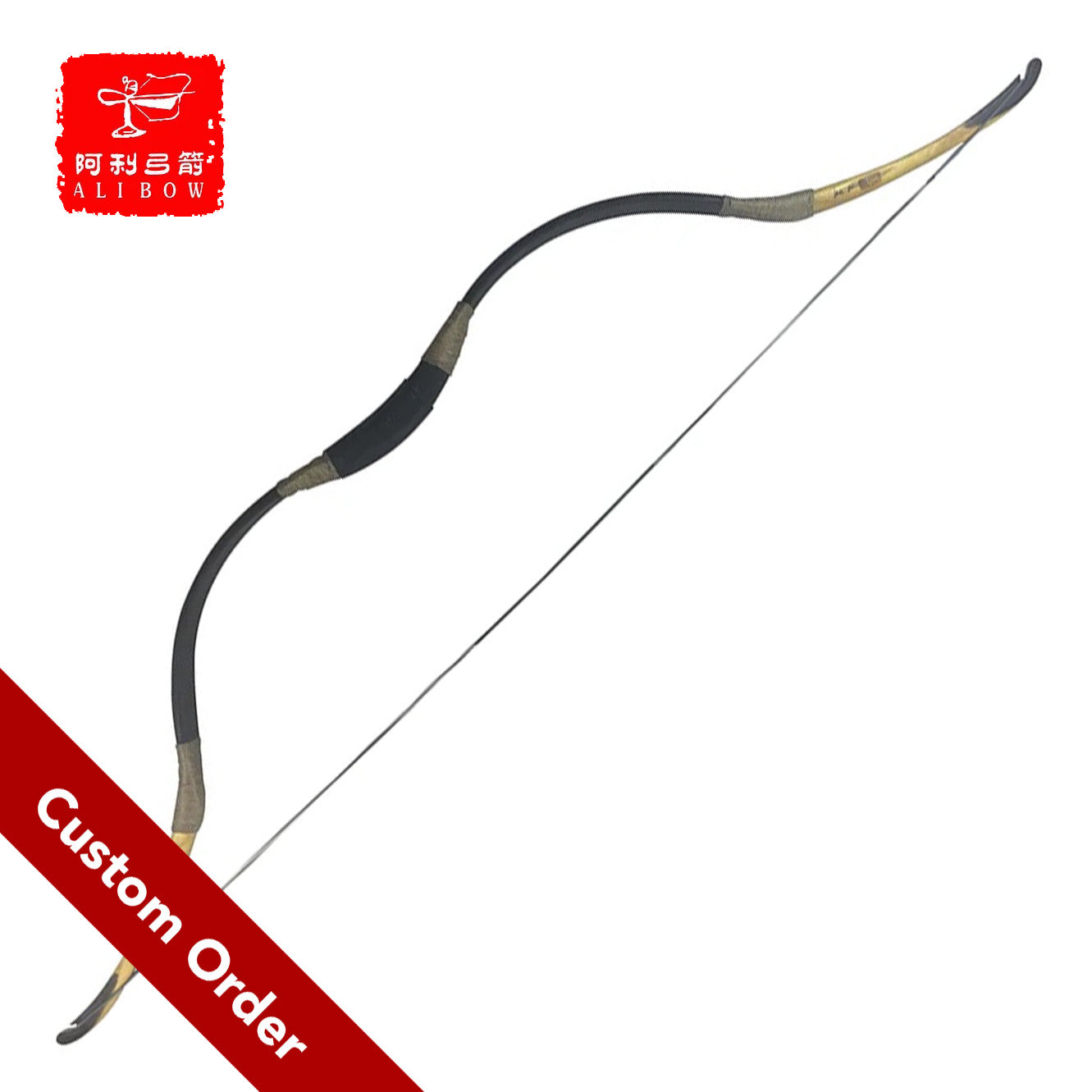 Wide Limb Tang "Dunhuang" Fiberglass Bow (Custom Order)